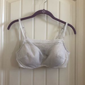 🆕 Soma Intimates White Lace Cami Bra